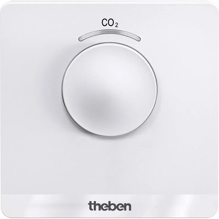 Theben AMUN 716 SO, Kohlendioxid-Messgerät mit automatischer Lüftungssteuerung, Messbereich 0-5000 ppm, 3 Ausgänge 0...10 V, 24 V AC/DC