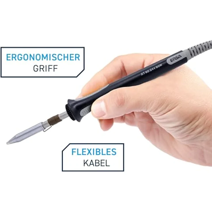 ERSA RDS80 elektronisch geregelte Lötstation 80W inkl. 1m Lötdraht – Bild 7