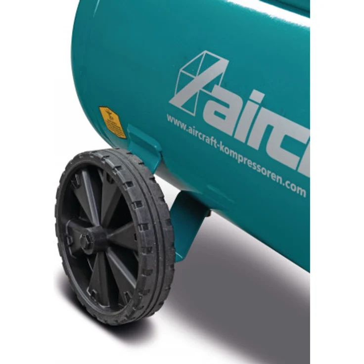 Aircraft Mobiler Kolbenkompressor für Handwerker mit Riemenantrieb AIRSTAR 401/50E 230V – Bild 6
