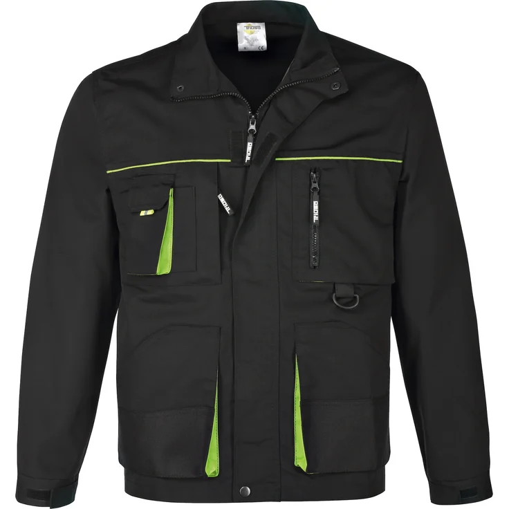 Arbeitsjacke Jacke schwarz-grün Größe S – Bild 4