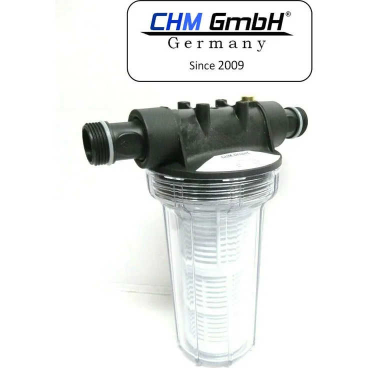 CHM GmbH Wasserfilter 2 l für HWW schwarzer Deckel