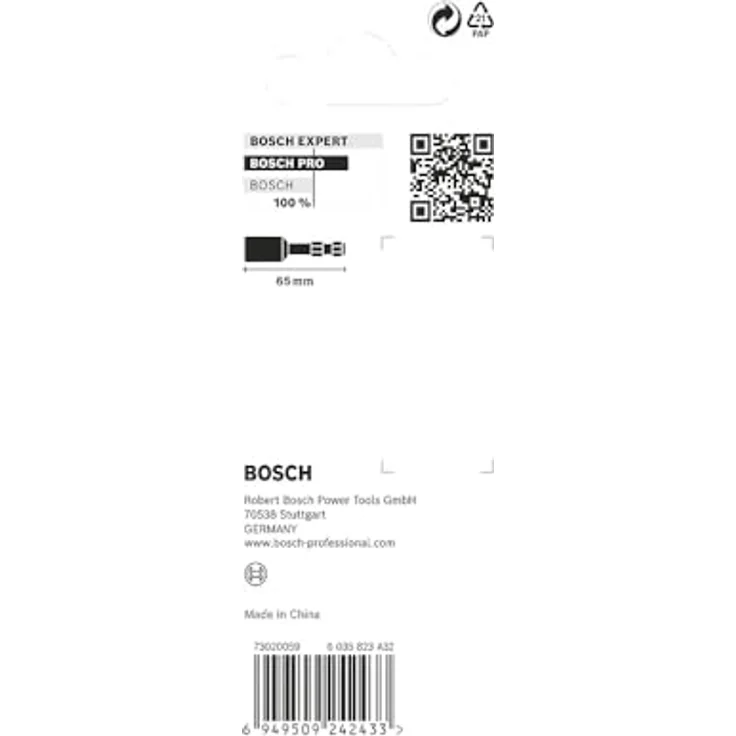 Bosch PRO Nutsetter Impact, 144 x 66 mm, Schlagfester 1/4-Zoll-Sechskantschaft, Professional Zubehör für Schraubendreher – Bild 2
