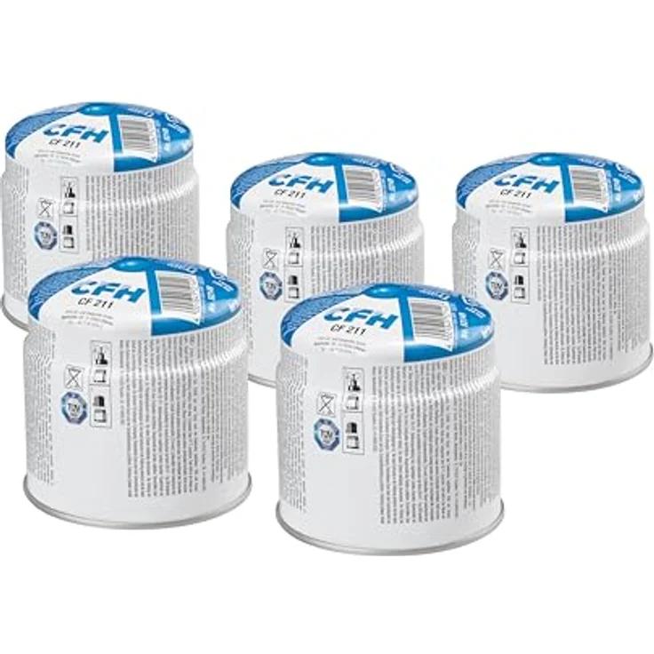 CFH Lötlampe LM 1000 Set inkl. 5 Kartuschen  a190g – Bild 4