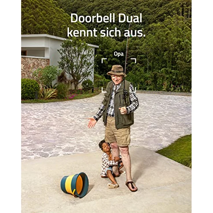 eufy Security Video Doorbell Dual Camera, Akkubetriebene Video Türklingel mit Kamera & Homebase, Bewegungssensor, Paketerkennung, 2K HD, Gebührenfrei, 16GB lokale Speicherung (Generalüberholt) – Bild 4