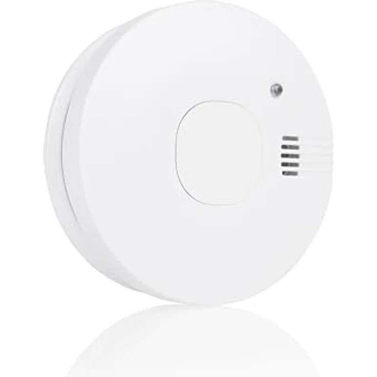 Smartwares FSM-11710, Rauchmelder mit austauschbarer Batterie, optischem Sensor, Testknopf und geräuschloser Funktion – Bild 1