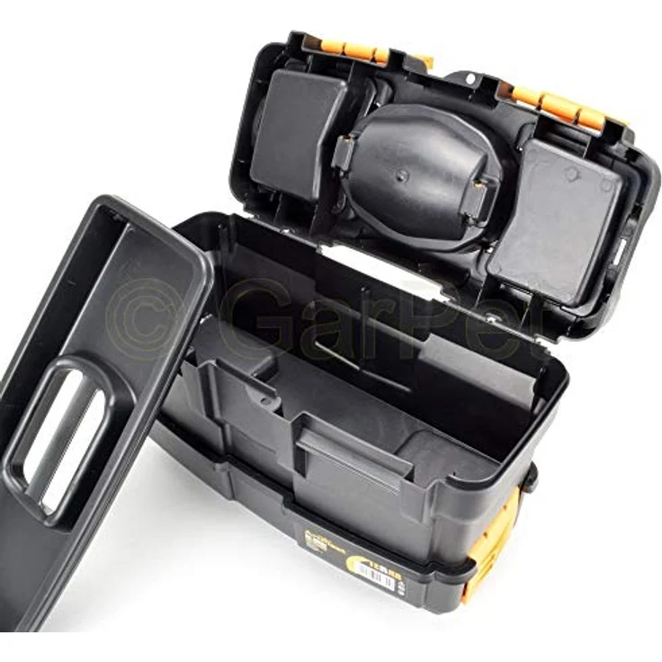 Werkzeugkoffer leer doppelt stapelbar Werkzeug Angel Box Kiste Kasten Toolbox 35 – Bild 5