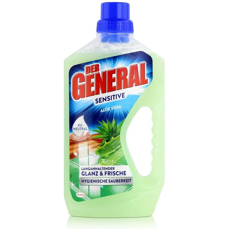 Der General Der General Allzweckreiniger Sensitive Aloe Vera 750ml Bodenreiniger (Allzweckreiniger, mit Aloe Vera, umweltschonend)