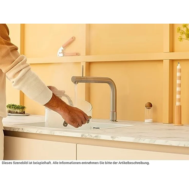 QUOOKER Front Küchenarmatur mit PRO3 Reservoir, Voll-Edelstahl, 3 Liter, 7 Jahre Garantie – Bild 2