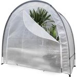 BioGreen Überwinterungszelt Arctic ThermoPlus, Schutz vor Schnee, Regen, Wind, isolierende 3-lagige Luftpolsterfolie, L 186 x B 84 x H 175 cm