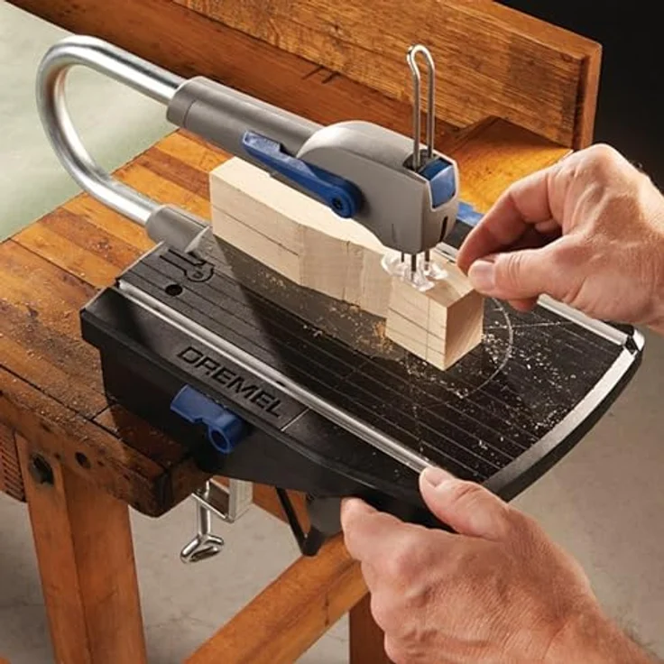 Dremel Dekupiersäge MS20-1/5 (5 Zubehöre, 1 Vorsatzgerät, 70 Watt) – Bild 4
