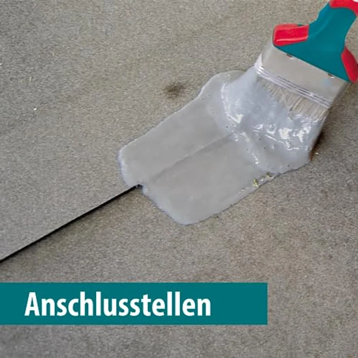 BAUFIX Multi-Dicht mittelgrau, 3 kg Dichtmasse, wasserdicht und hochflexibel für Dächer und Regenrinnen – Bild 3