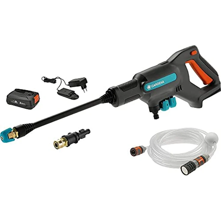 GARDENA 18V Akku-Mitteldruckreiniger AquaClean 24/18V P4A inkl. Akku und Ladegerät 14800-32 – Bild 2