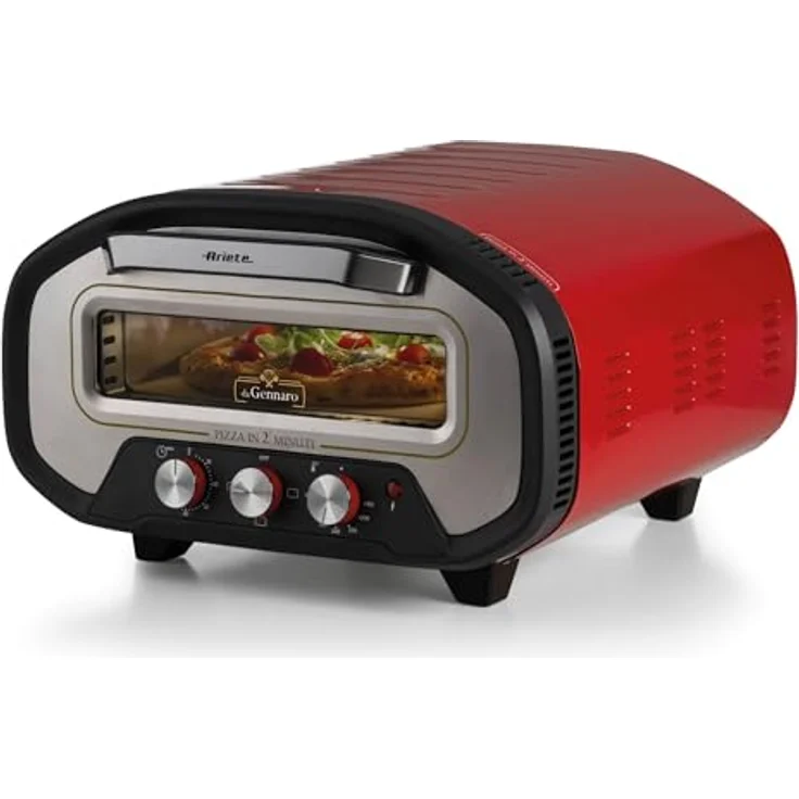 Ariete Pizzaofen 3901/00, elektrischer Pizzaofen für knusprige Pizzas – Bild 1