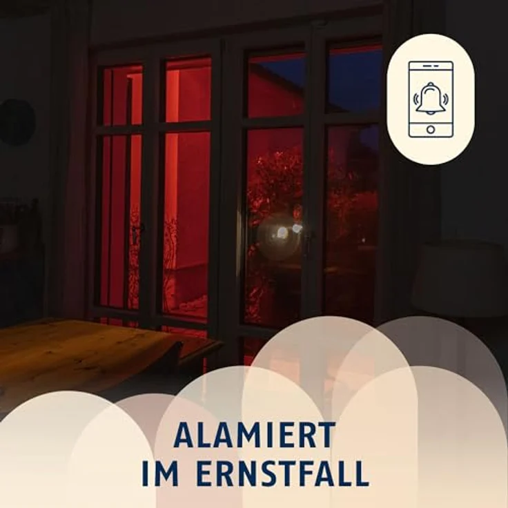 ABUS Außen-Sirene für Smartvest Pro, kabellos, lautstarker Alarm mit rotem LED-Blitzlicht, Schutz gegen Einbruch/Diebstahl, IP44 wettergeschützt – Bild 3