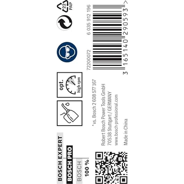 Bosch Professional Metallbohrer HSS-G geschliffen (10 Stück, Ø 4 mm) - Preisvergleich – Bild 4