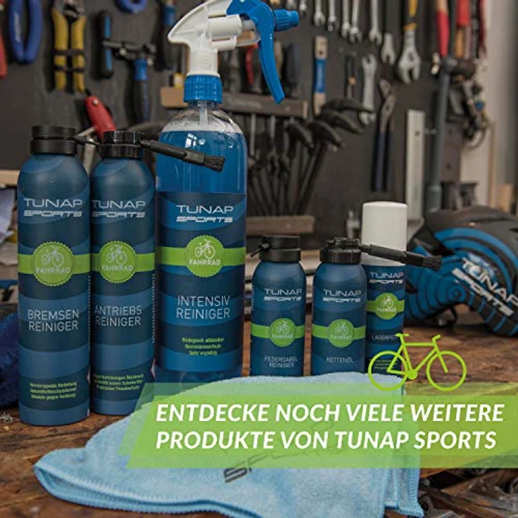 TUNAP SPORTS Kettenöl Ultimate - 100ml Tropfflasche | Fahrrad Langzeit-Schmierung für Ritzel, Schaltwerk und Kette – Bild 5
