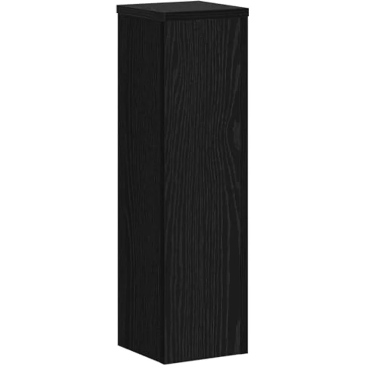 vidaXL Blumenständer, 2 Stück, schwarzes Eichen-Finish, 17x17x60 cm, Holzwerkstoff – Bild 6