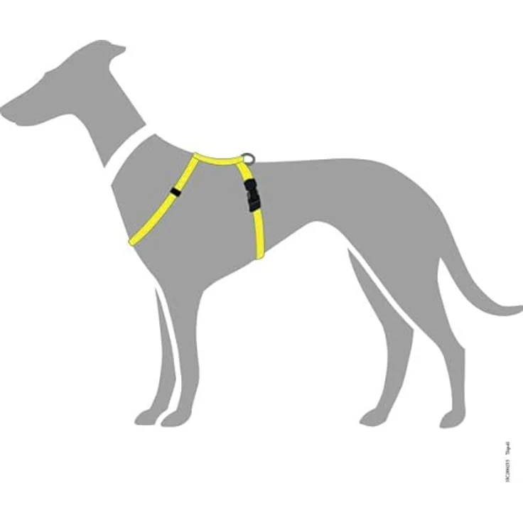 Hunter Hunde-Geschirr Tripoli gelb XS-S – Bild 6