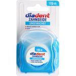 DiaDent Zahnseide ungewachst, 100 m Rolle – sanfte Reinigung für enge Zahnzwischenräume, hygienisch & effektiv