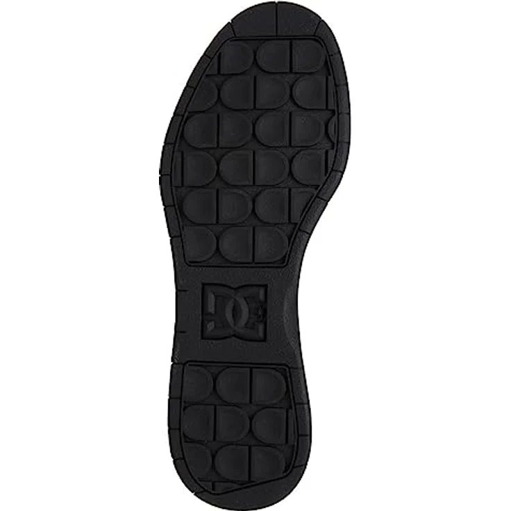 DC Shoes Central Leather, Lederschuhe für Männer mit gepolstertem Schuhkragen und EVA-Einlegesohle, Schwarz, Größe 9 – Bild 6