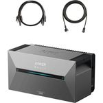 Anker SOLIX Solarbank 2 E1600 Pro, All-in-One Stromspeicher mit Mikroinverter, 1,6kWh, 4 MPPT 2400W Solareingang, 1000W AC, 6000 Ladezyklen, 9,6kWh Kapazität, Plug&Play