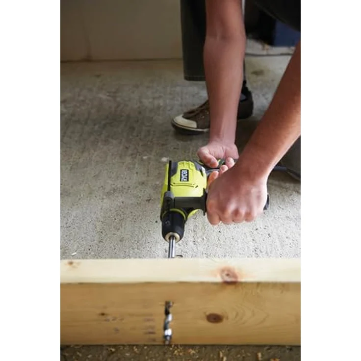 Ryobi 5133002016 1-Gang Schlagbohrmaschine Typ RPD680-K, 800 V, Grün, Schwarz – Bild 5