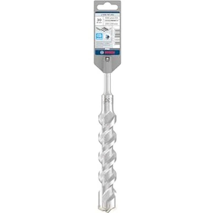 Bosch PRO SDS plus-5X Hammerbohrer, Ø 30 mm für Stahlbeton und Beton, Länge 200 mm, langlebig und effizient – Bild 2