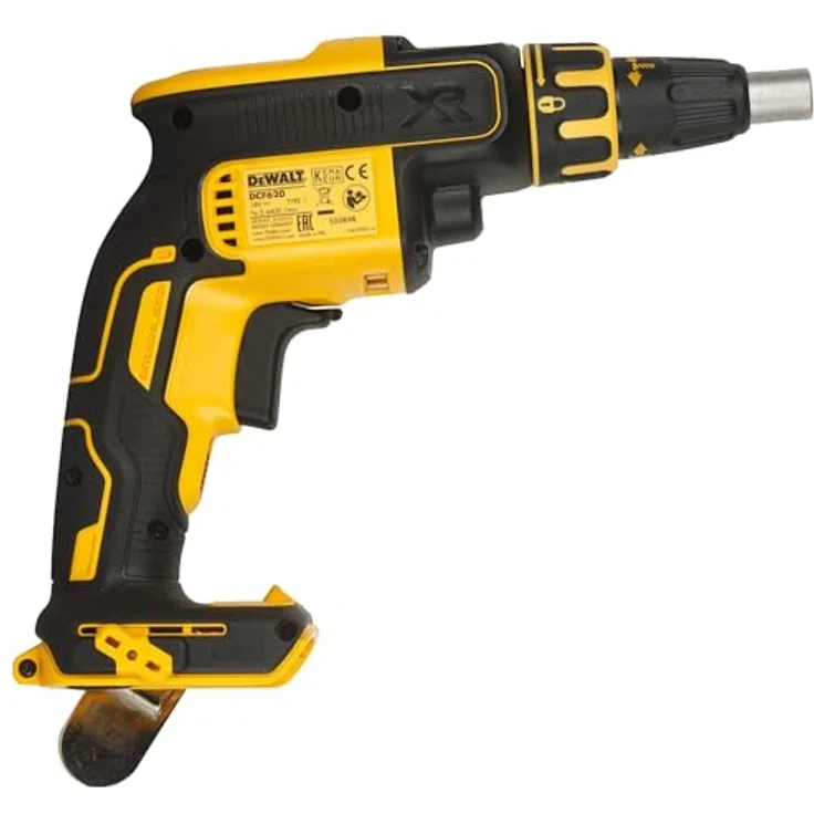 DeWalt Akku-Schnellbauschrauber (18V, bürstenlos, für effiziente Trockenbauarbeiten, mit LED, inkl. Zubehör und Tstak Box II, ohne Akku und Ladegeräte), DCF620NT – Bild 4