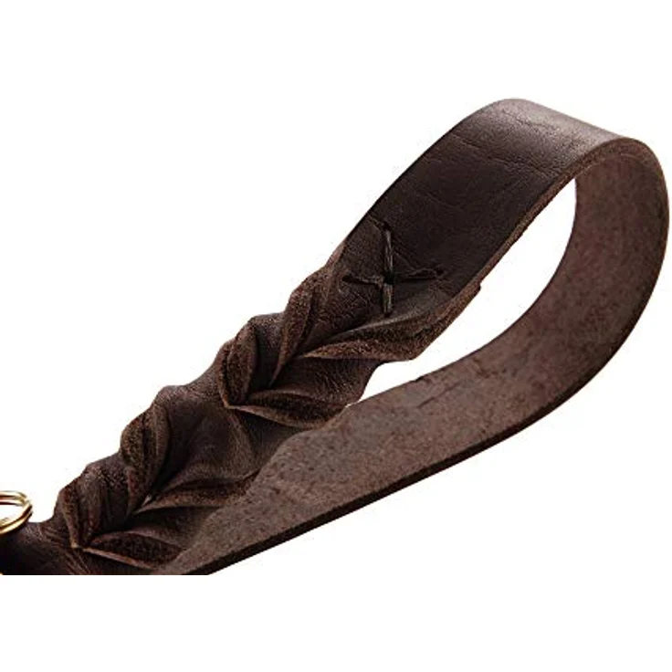 Hunter Hunde-Leine verstellbar Sansibar Solid dunkelbraun 20-200 – Bild 2
