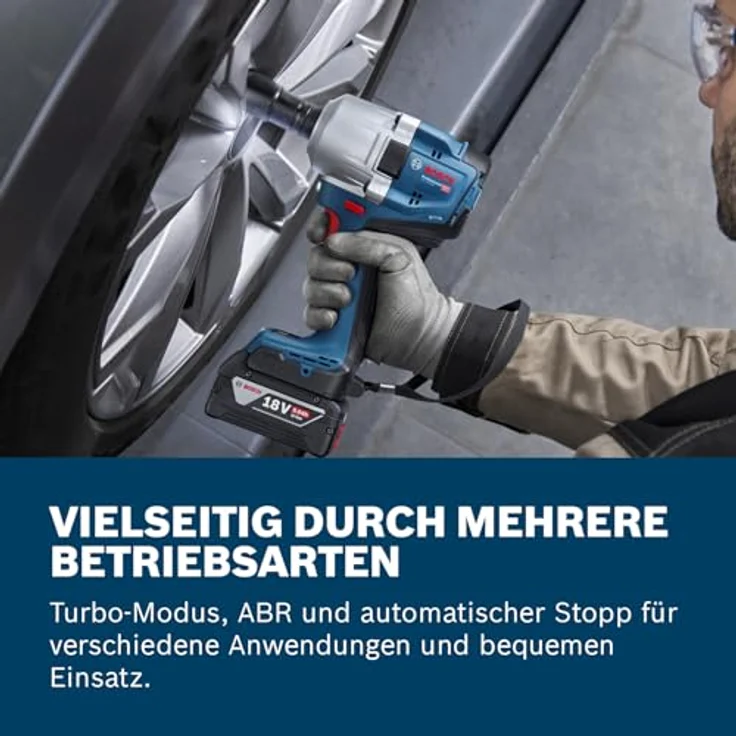 Bosch Professional GDS 18V-780, Akku Drehschlagschrauber mit 780 Nm Anziehmoment, kompakte Bauweise und L-BOXX – Bild 5