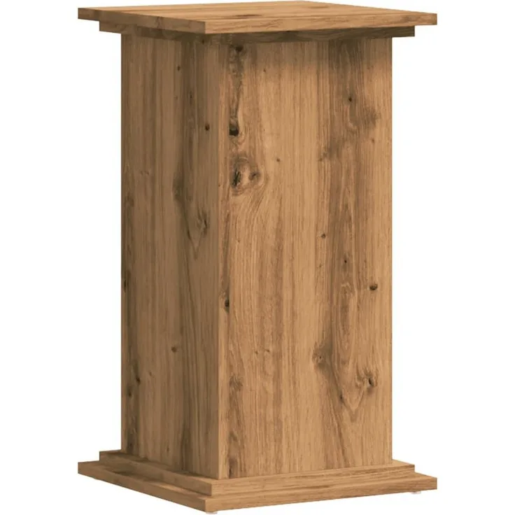 vidaXL Blumenständer Pflanzenständer Artisan-Eiche 33x33x60 cm Holzwerkstoff, robust und stabil, zeitloses Design