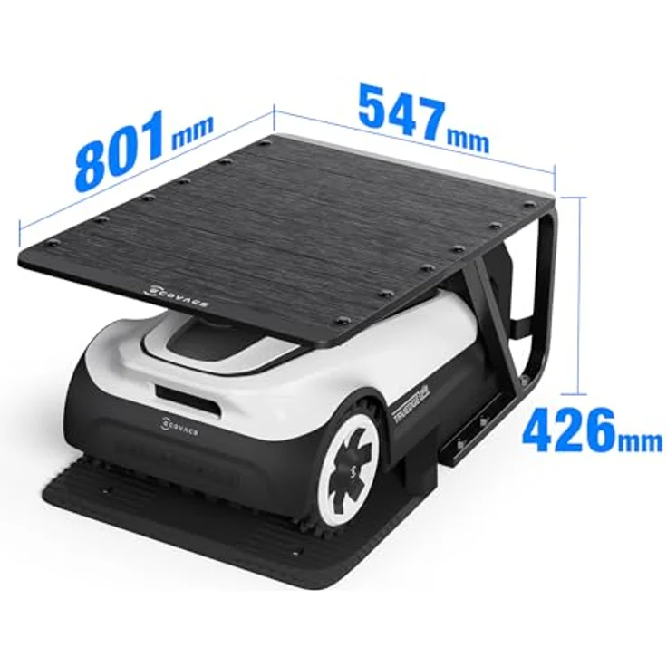 ECOVACS Mähroboter-Garage R136-11, für GOAT A- und O Serie, schützt vor Witterungseinflüssen, BxTxH: 54,2x80,2x42,8 cm – Bild 2