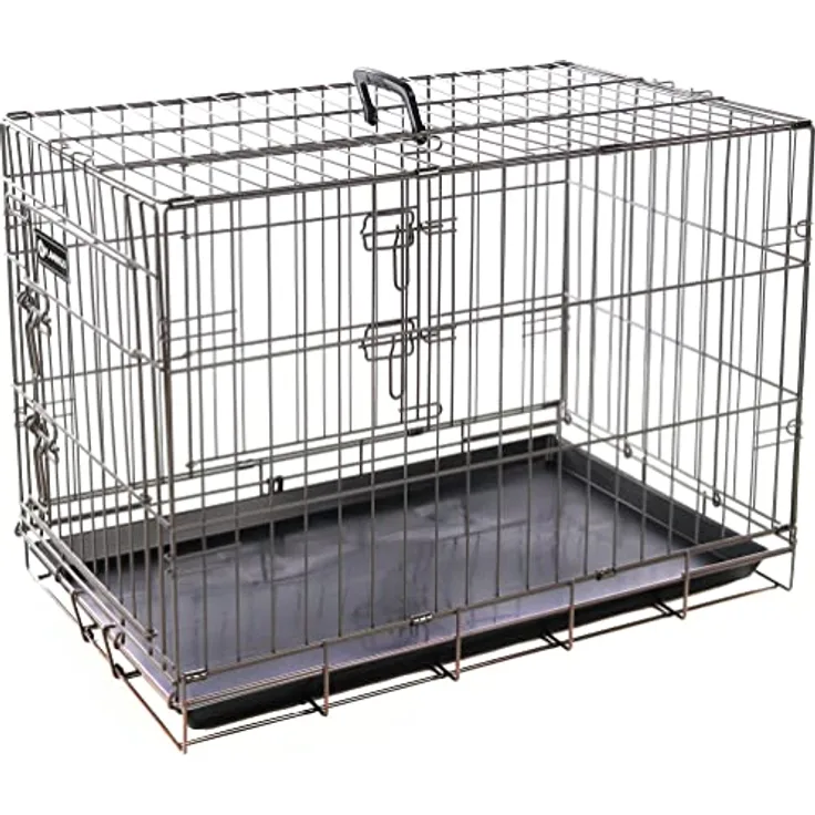 Flamingo 517583 Drahtkäfig Ebo Taupe XL 70x109x77 cm