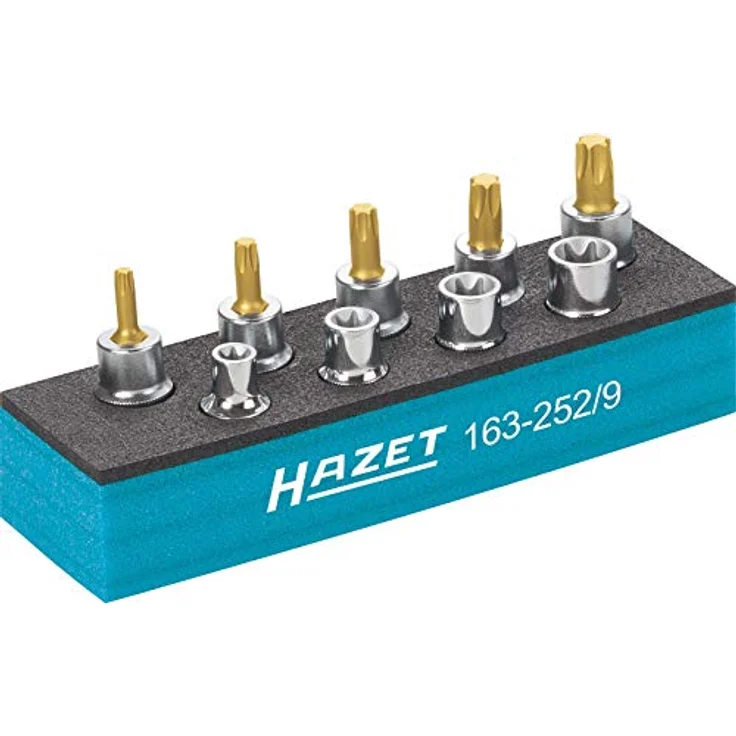 Hazet 163-252/9 Werkzeug-Satz, Original Hazet Qualität, stilvolles Design – Bild 3
