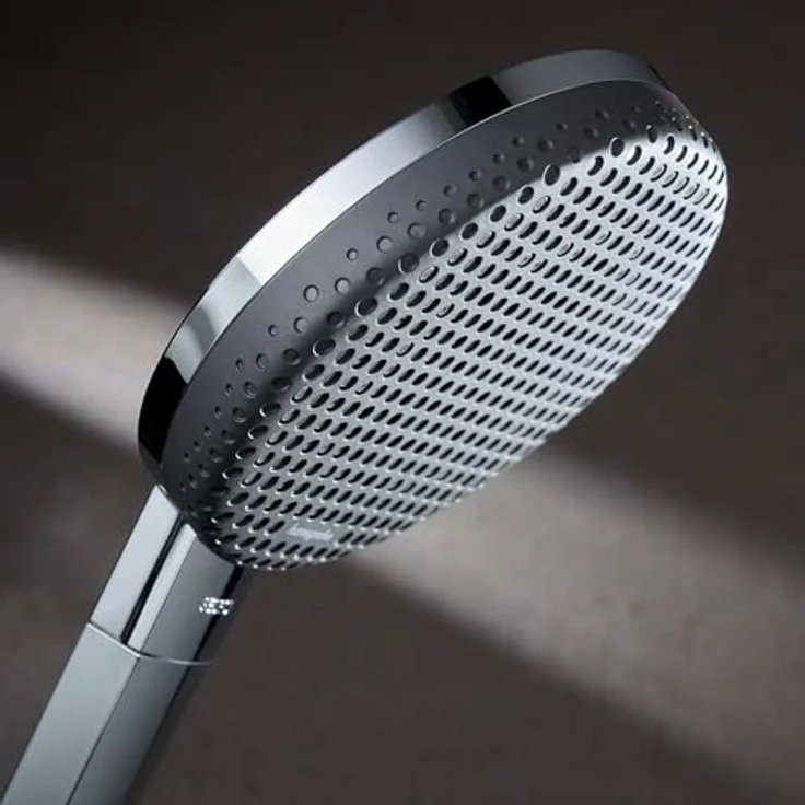 hansgrohe Raindance Alive Select S Handbrause 125 mm, 3 Strahlarten (RainAir, PowderRain, massierender Strahl), Graphit, QuickClean-Technologie, 14 l/min – Bild 6