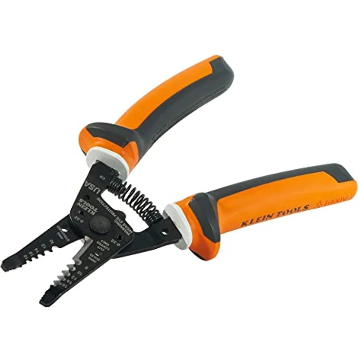 Klein Tools 11054-EINS Abisolierzange 8-18 AWG 204mm MADE IN USA, für Arbeitssicherheit bis 1000 V geeignet – Bild 4