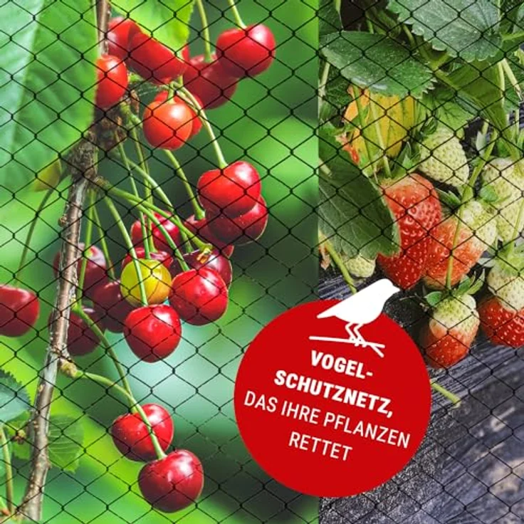 KLASEBO® Laubschutznetz Teichnetz, 300m² UV-beständiges Vogelschutznetz für Teiche und Gärten – Bild 2