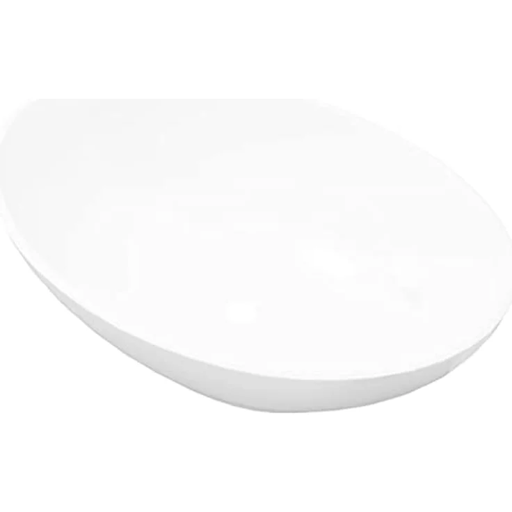 vidaXL vidaXL Luxus Keramik Waschbecken Oval Weiß 40 x 33 cm – Bild 2