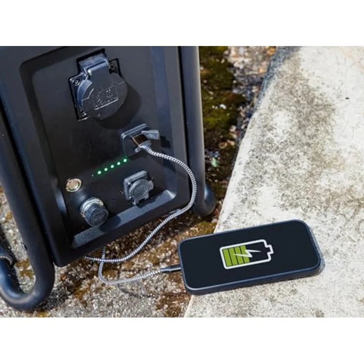 As - Schwabe ECO Powerstation 5000, leistungsstarke Power Station mit 2,40 kWh Akku, 2500 W Dauerleistung, IP54, mobil und schadstofffrei, 29,4 kg – Bild 5