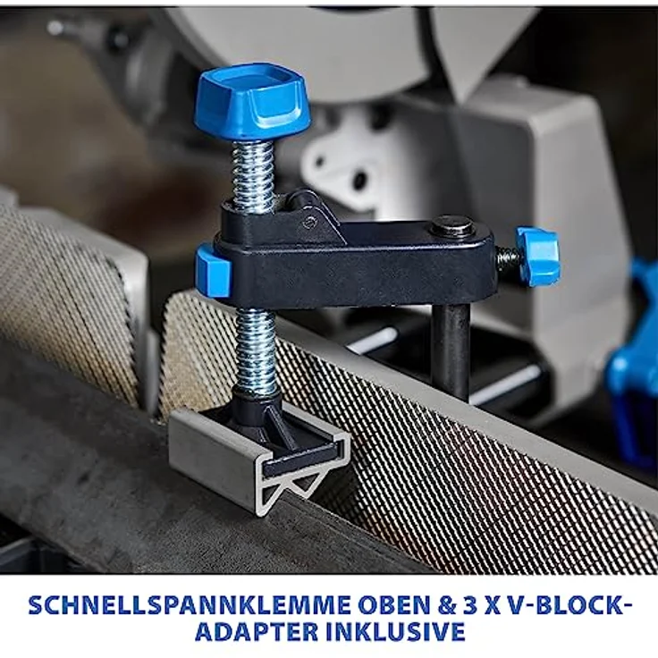 Evolution S355MCS Metall-Gehrungssäge 2200W, 355mm Kappsäge für Metall, +/- 46° Gehrungsbereich, CNC-Basis, Profi-Trockenschnitt-Technologie – Bild 11