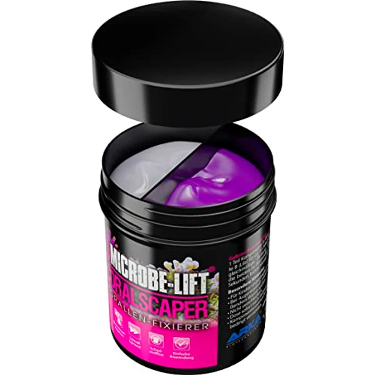 MICROBE-LIFT Coralscaper - 2K-Silikon Korallenfixierer 120g, sicher & dauerhaft in Meerwasseraquarien, kalkrotalgenfarben - Preisvergleich – Bild 5