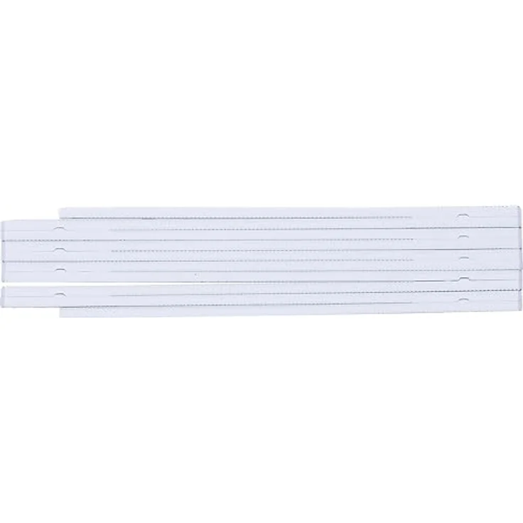 BGS Do it yourself Gliedermaßstab 2054 | 10 Glieder | 1 m, Kunststoff, weiß – Bild 3