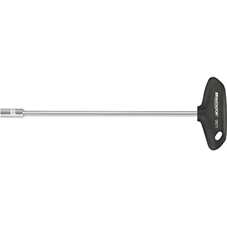 MATADOR Sechskant-Steckschlüssel mit T-Griff, 14 x 230 mm, ergonomisch, Chrom Vanadium, extra lang, 0671 0140 – Bild 1