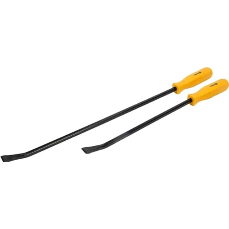 VOREL Stemmhebel-Satz 2-tlg, Montagehebel aus 40Cr-Stahl, 305 mm & 450 mm lang, ergonomische Griffe mit Kunststoffüberzug – Bild 1