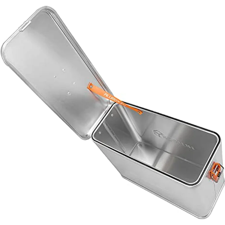 ALUBOX Werkzeugkoffer Motorradkoffer Outdoor Aluboxen (32 Liter) - Spritzwassergeschützt, staubdicht, 1,2 mm Aluminium, robust, korrosionsbeständig – Bild 5