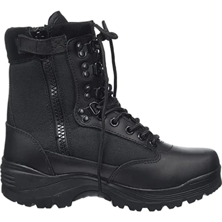 Mil-Tec Tactical Boot, schwarz, mit YKK® Zipper, US Gr. 6 EU 39, temperaturregulierend und wasserdicht – Bild 6