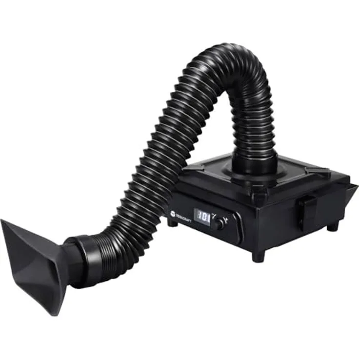 Toolcraft FE-300 Lötrauchabsaugung, 15 W mit 3 Filtern und verstellbarer Ventilatorgeschwindigkeit