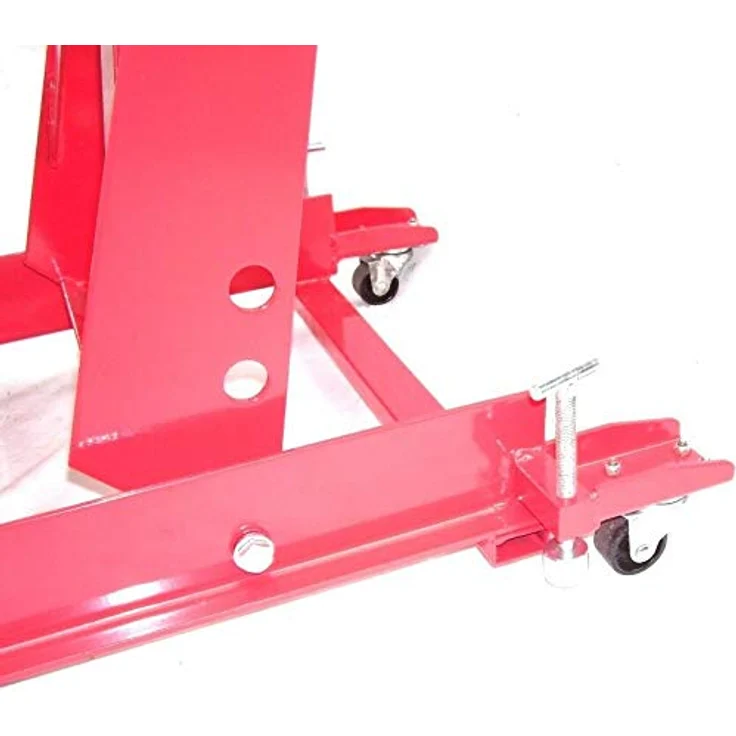Apex Motorradhebebühne 450kg XXL 06152 Hydraulisch, Parallelhub, Revisionsschacht, Tragkraft 450kg, Farbe: Schwarz – Bild 5