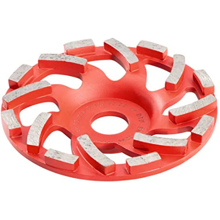 Metabo Diamantschleiftopf professional (Durchmesser x Bohrung: 125x22,23 mm, Segmentanzahl: 16, max. 80 m-s) 628205000 – Bild 2