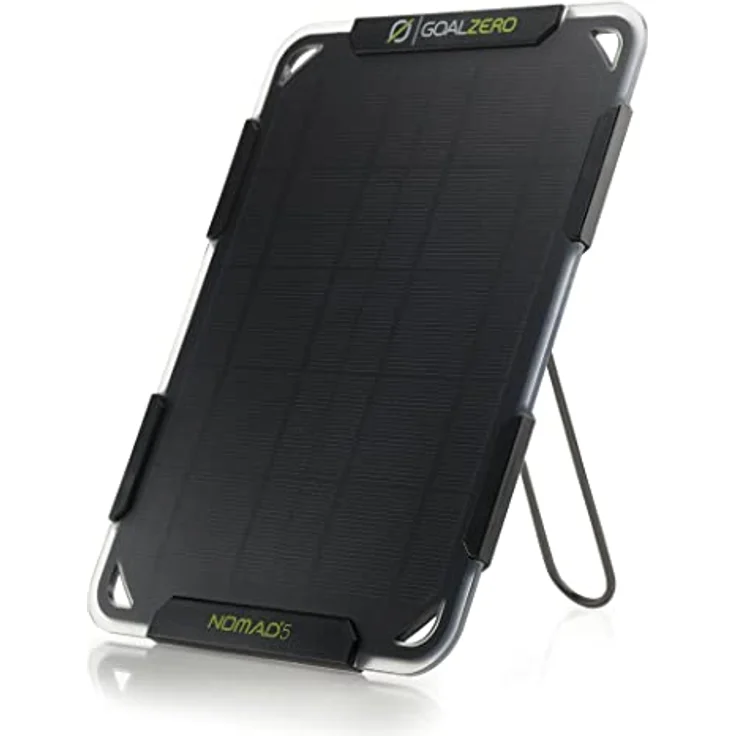 Goal Zero Nomad 5, 5 Watt Solarpanel mit USB-Ausgang, leicht und robust für Outdoor-Anwendungen, 0.36 kg – Bild 1